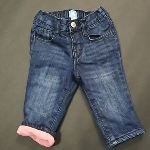 Girls Fleece lined Jeans